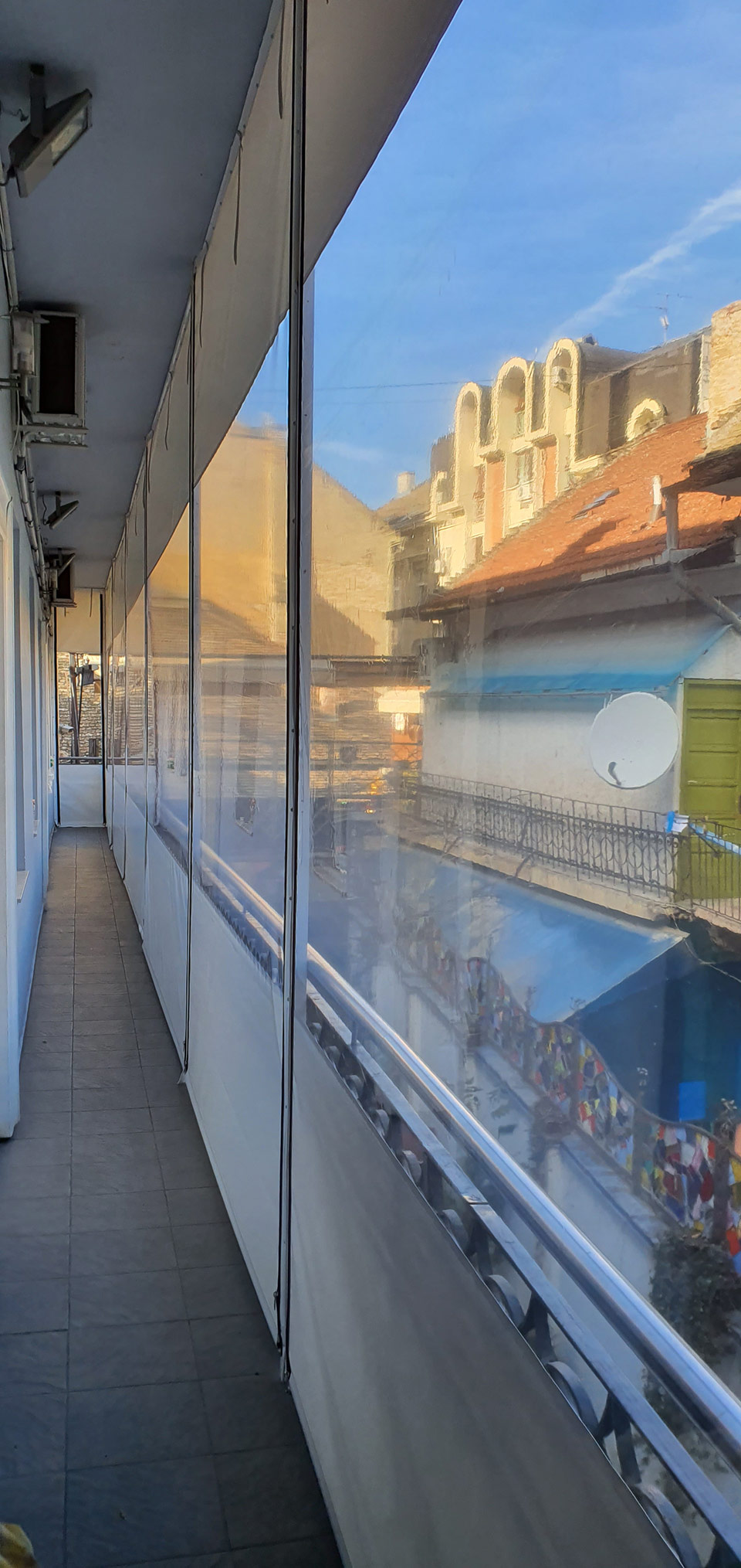 PVC transparent foils for terraces Gallery 131