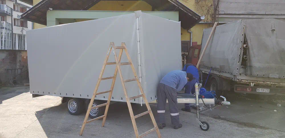 Truck tarpaulin made to measure — Luna Covers & Awnings, Novi Sad