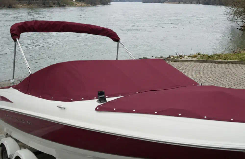 Prekrivač za čamac - letnji prekrivač. Izrada, Luna Nautika, Novi Sad-Srbija