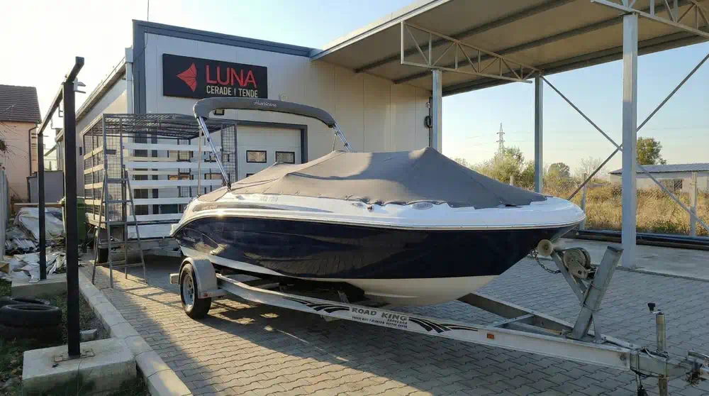 Transportna cerada za čamac - Izrada, Luna Nautika, Novi Sad-Srbija