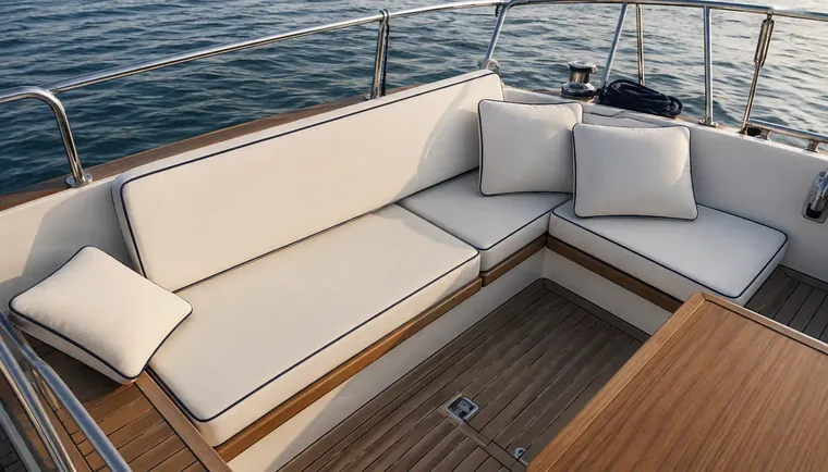 Jastuci i sedišta za kokpit plovila, krojeni po meri od nautičkog platna, Luna Nautika